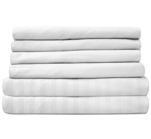 Linen Bed Sheets White
