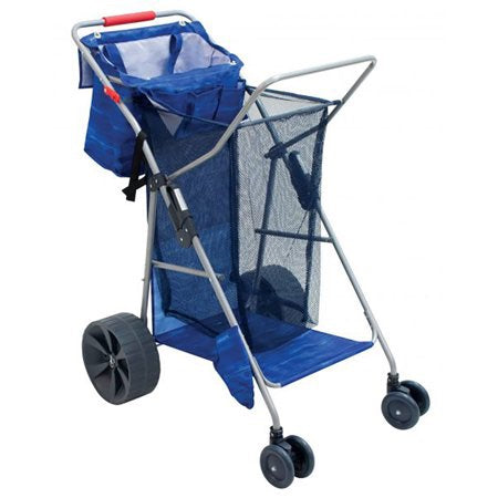 Blue Beach Cart